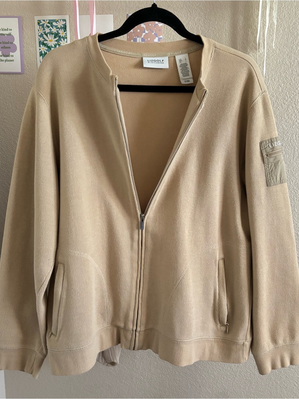 ʚ ୨ৎ ɞ 𝐋𝐢𝐳𝐠𝐨𝐥𝐟 𝐁𝐞𝐢𝐠𝐞 𝐅𝐮𝐥𝐥 𝐙𝐢𝐩 𝐒𝐰𝐞𝐚𝐭𝐞𝐫